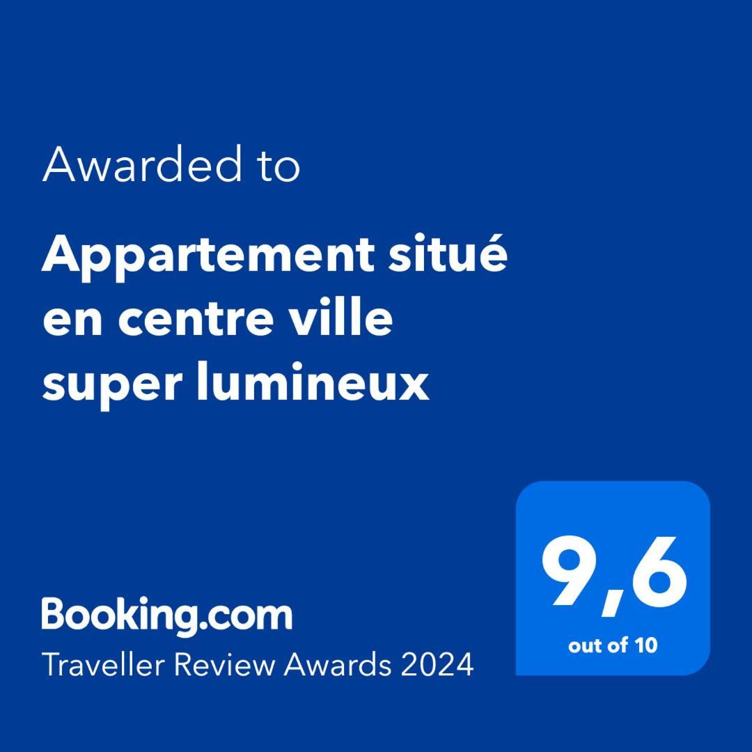 Appartement Situe En Centre Ville Super Lumineux Dunkirk Eksteriør bilde
